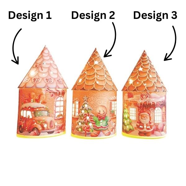 STRAITS LED Gingerbread House 21cm - 1Pc