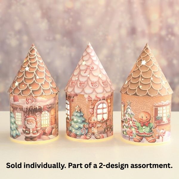 STRAITS LED Gingerbread House 21cm - 1Pc