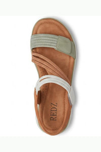 REDZ Lissar Wedge Strap Sandals - Earth Spice