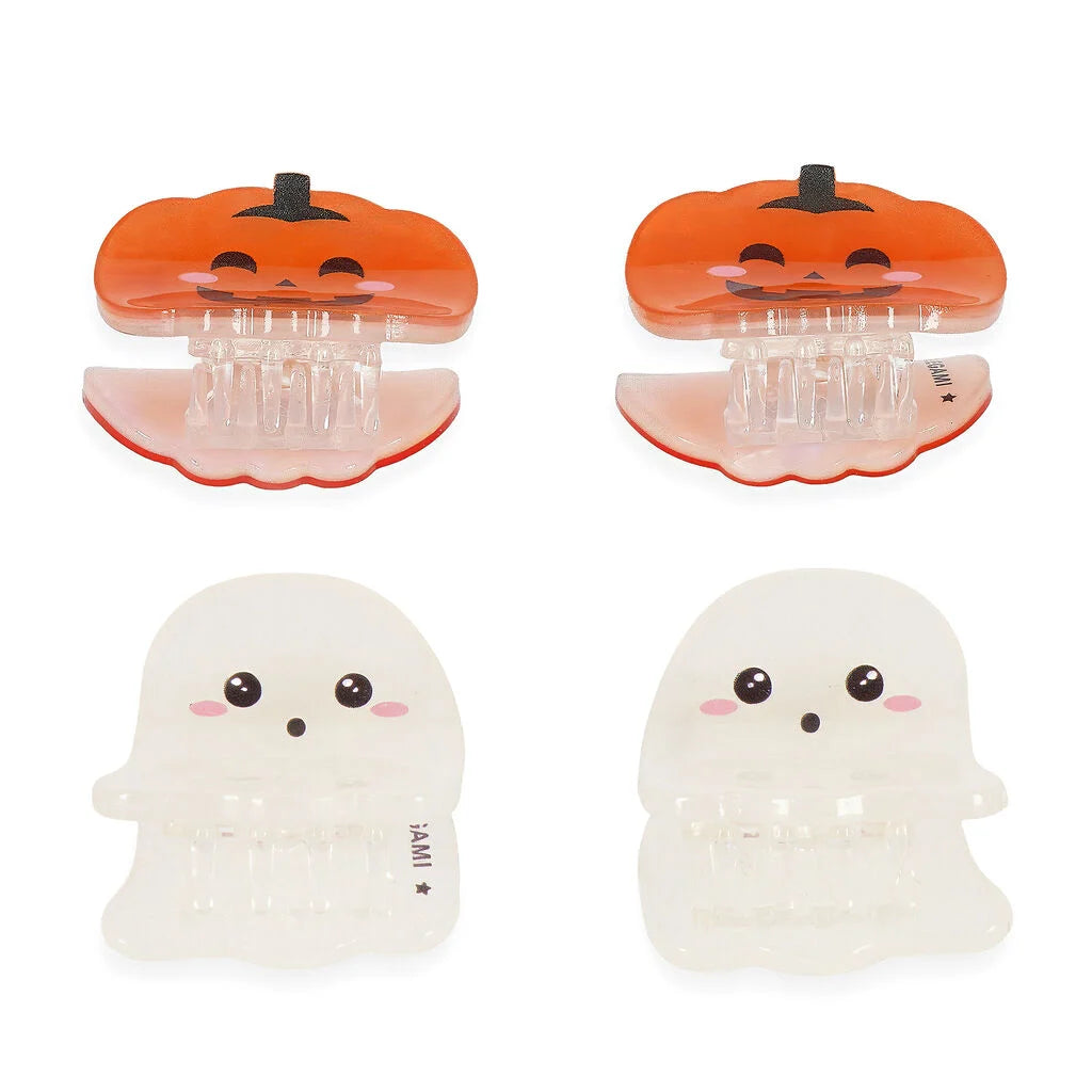 LEGAMI Halloween Set of Four Mini Hair Clips - Clip Me Up!