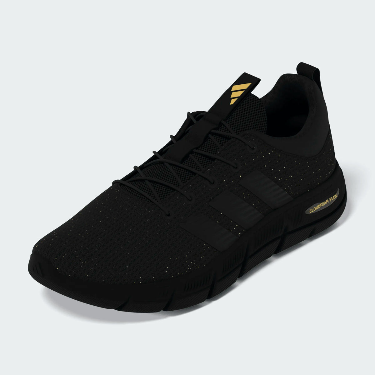 ADIDAS Women's Cloudfoam Flex EL Shoes - Black | HQ4935