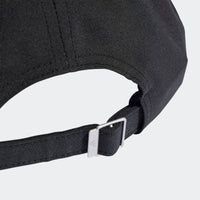 ADIDAS Running Essentials Aeroready Six Panel Baseball Cap  - Black