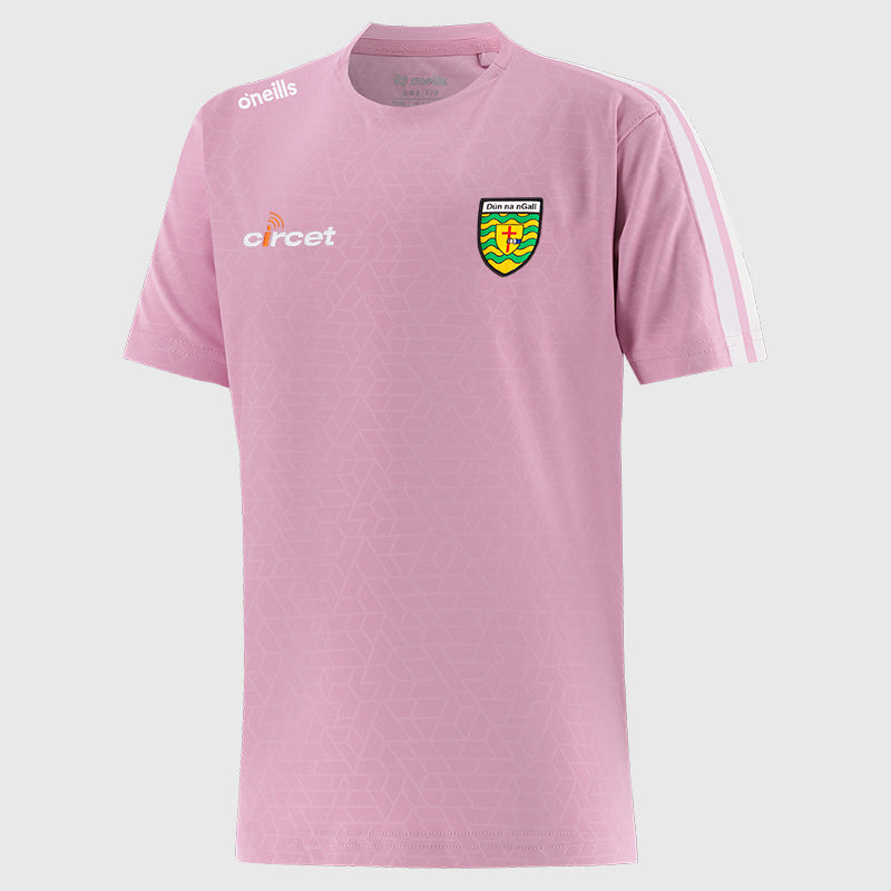O'NEILLS Women's Donegal GAA Hydra T-Shirt - Pink