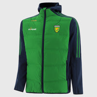O'NEILLS Kids' Donegal GAA Hydra Hooded Padded Jacket - Green/Navy