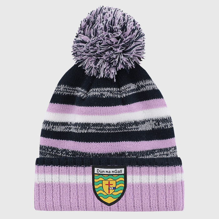O'NEILLS Donegal GAA Hydra Bobble Hat - Pink/Navy