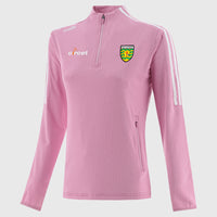 O'NEILLS Women's Donegal GAA Hydra Half Zip Top - Pink