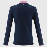 O'NEILLS Women's Donegal GAA Hydra Half Zip Top - Navy
