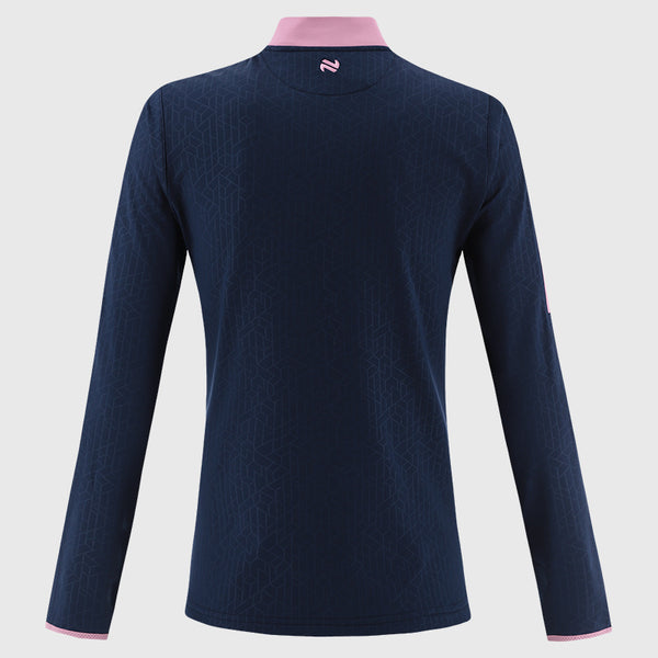 O'NEILLS Women's Donegal GAA Hydra Half Zip Top - Navy