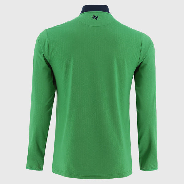 O'NEILLS Men's Donegal GAA Hydra Brushed Half Zip Top - Green