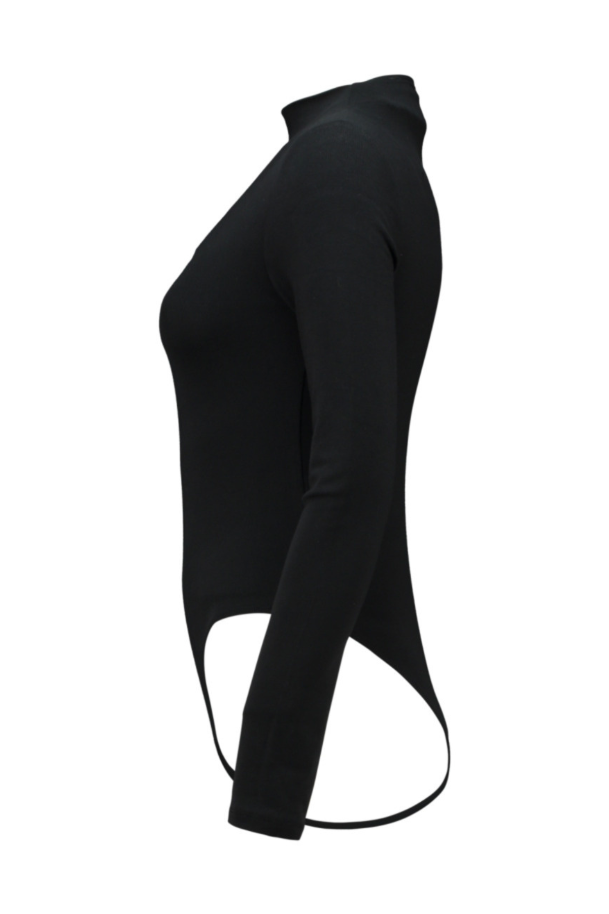 HAILYS Calla Long Sleeve Bodysuit - Black