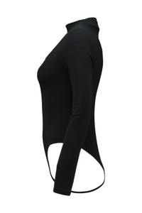 HAILYS Calla Long Sleeve Bodysuit - Black