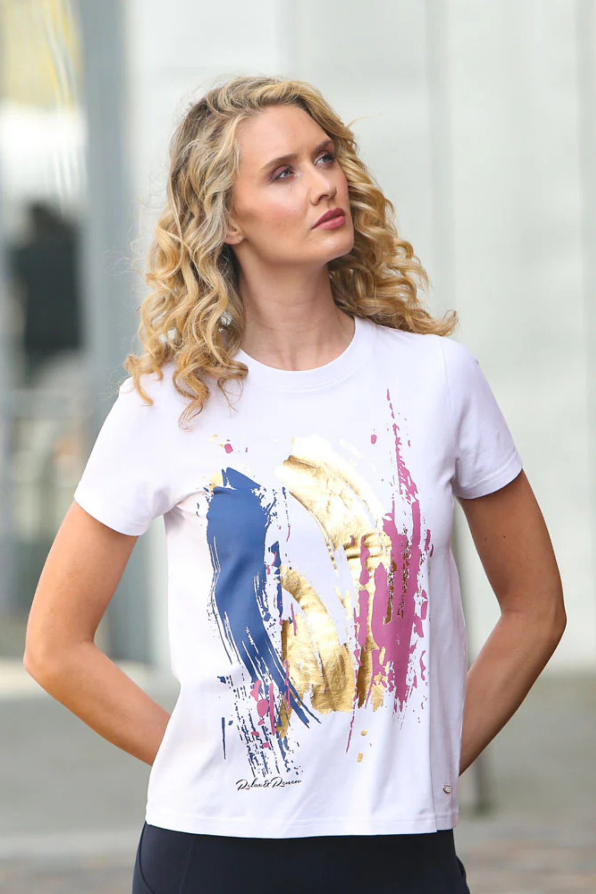 RELAX & RENEW Hallie T-Shirt - White