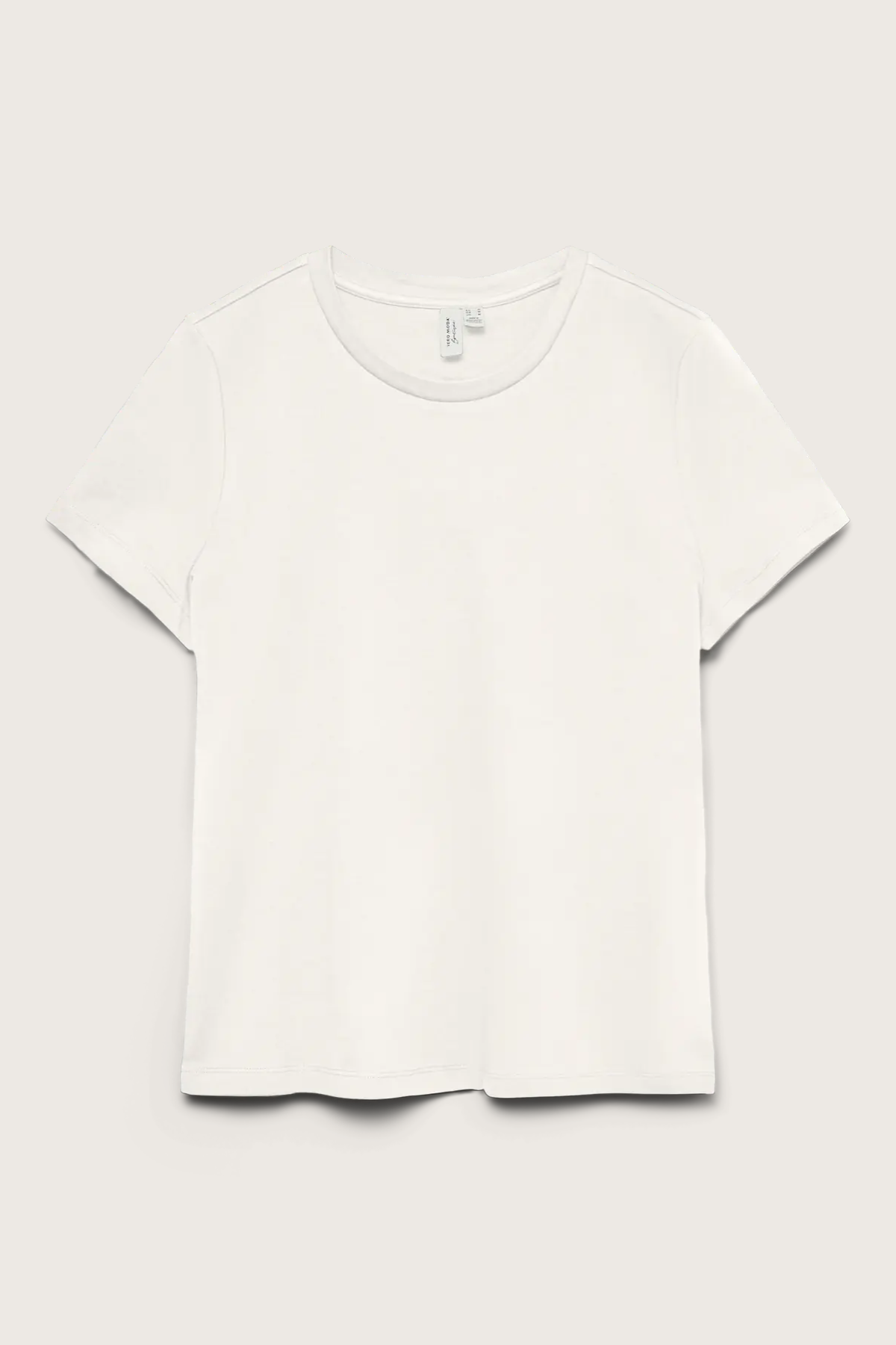 VERO MODA Heneth O-Neck Bow T-Shirt - White