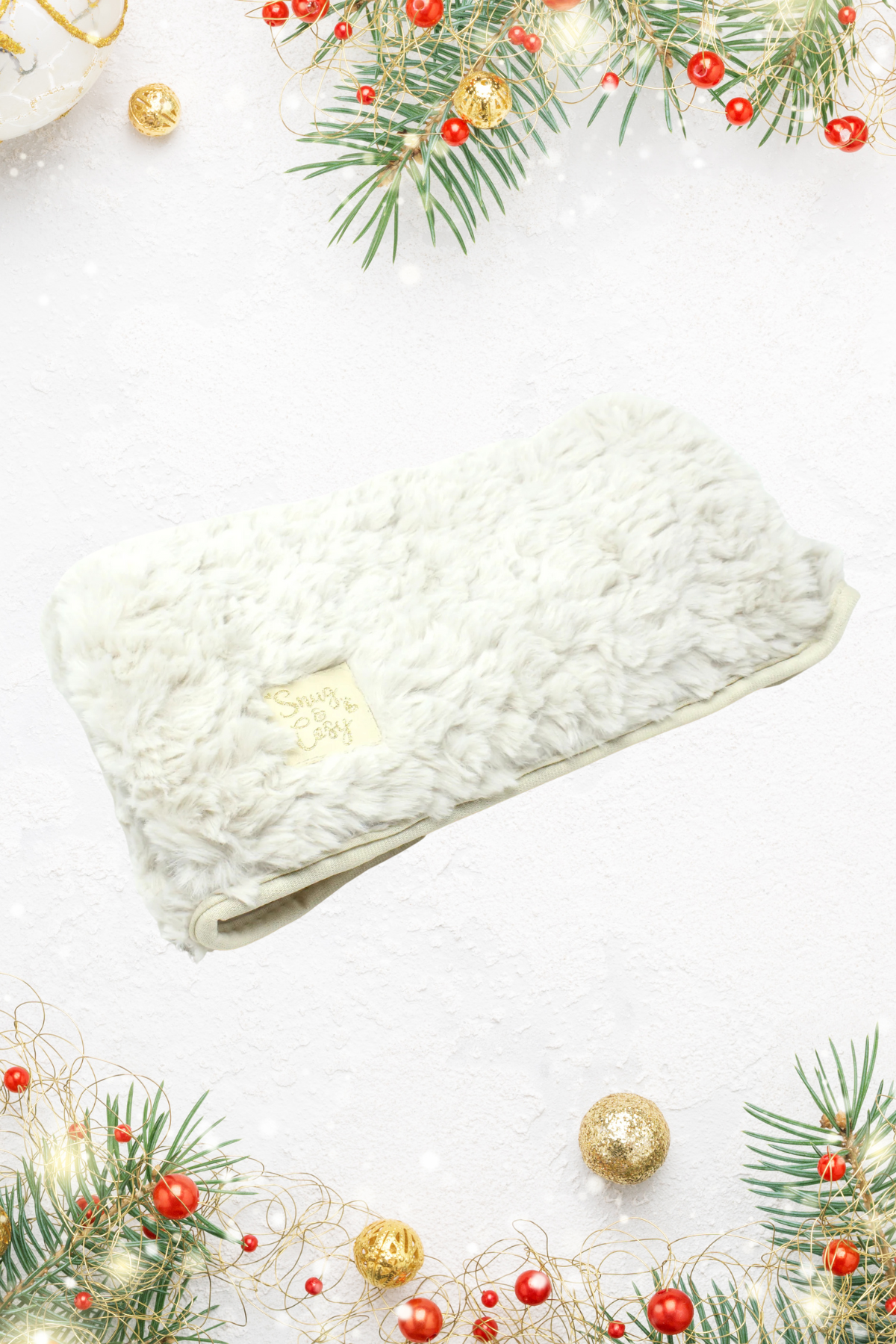 SOMETHING SPECIAL Therapeutic Hot Water Bottle Gift Box - Biscuit