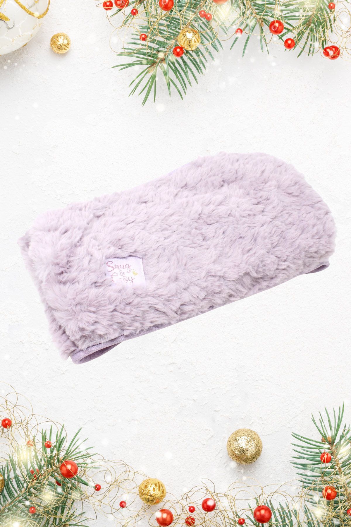 SOMETHING SPECIAL Therapeutic Hot Water Bottle Gift Box - Purple