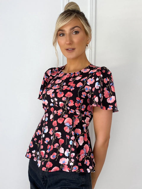 MARC ANGELO : Floral Top