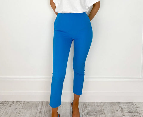 MARC ANGELO : Blue Trousers