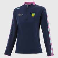 O'NEILLS Donegal GAA Women's Imperium Brushed Half Zip Top - Navy