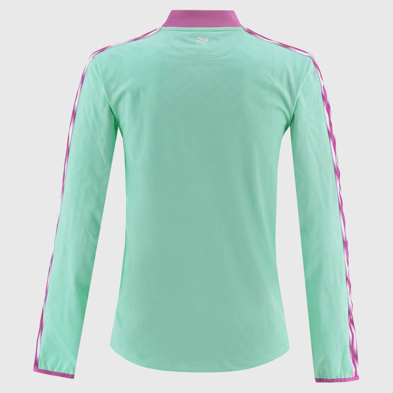 O'NEILLS Donegal GAA Women's Imperium Brushed Half Zip Top - Mint