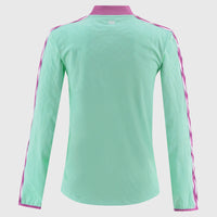 O'NEILLS Donegal GAA Women's Imperium Brushed Half Zip Top - Mint