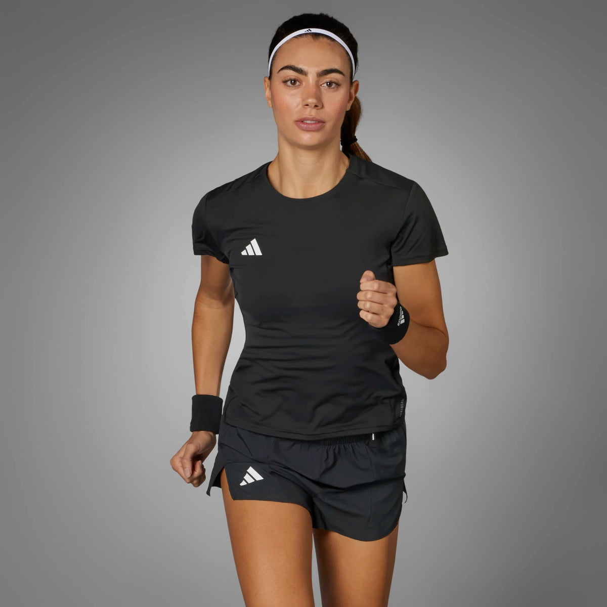 ADIDAS Adizero Essentials Running T-Shirt - Black