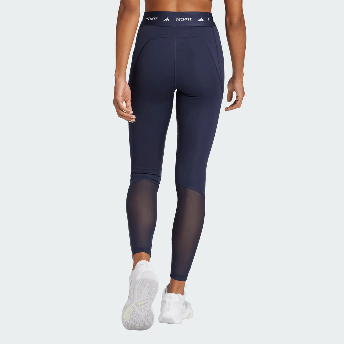 ADIDAS Women's TechFit Stash Pocket Full Length Leggings - Navy