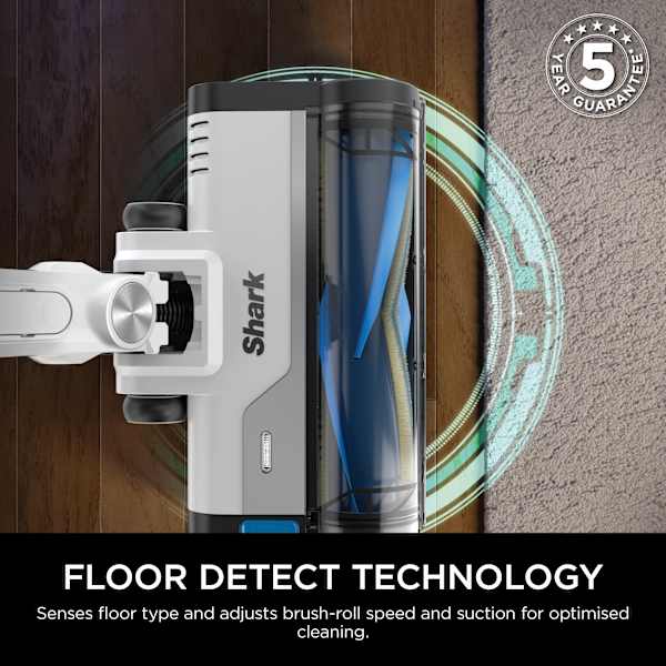 SHARK PowerPro Anti Hair Wrap Floor Detect Cordless Vacuum Cleaner | IZ380UK