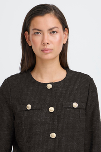 ICHI Kate Gleam Jacket - Black