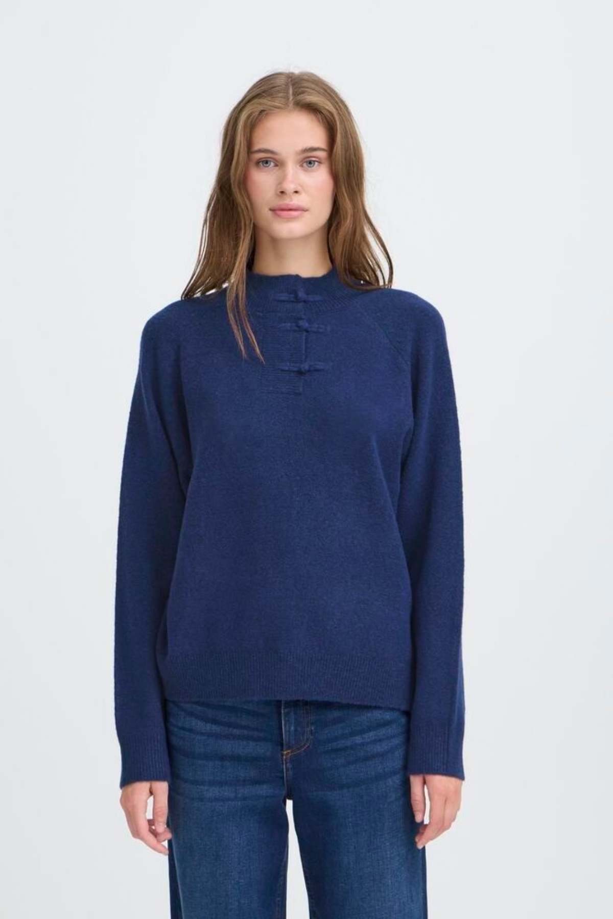 ICHI Dasila Jumper - Navy