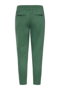 ICHI Kate Cropped Trousers - Green