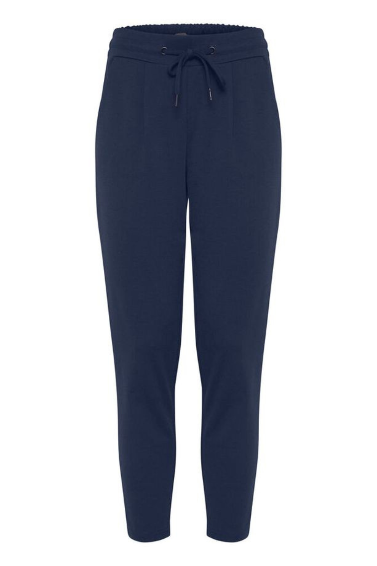 ICHI Kate Cropped Trousers - Navy