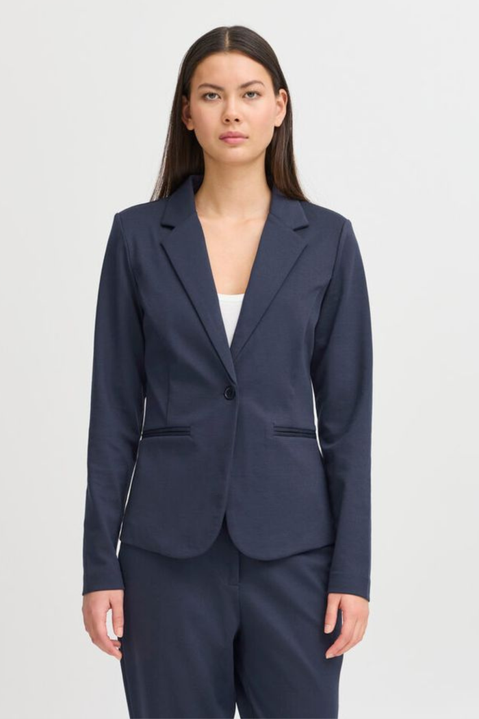 ICHI Kate Blazer - Navy