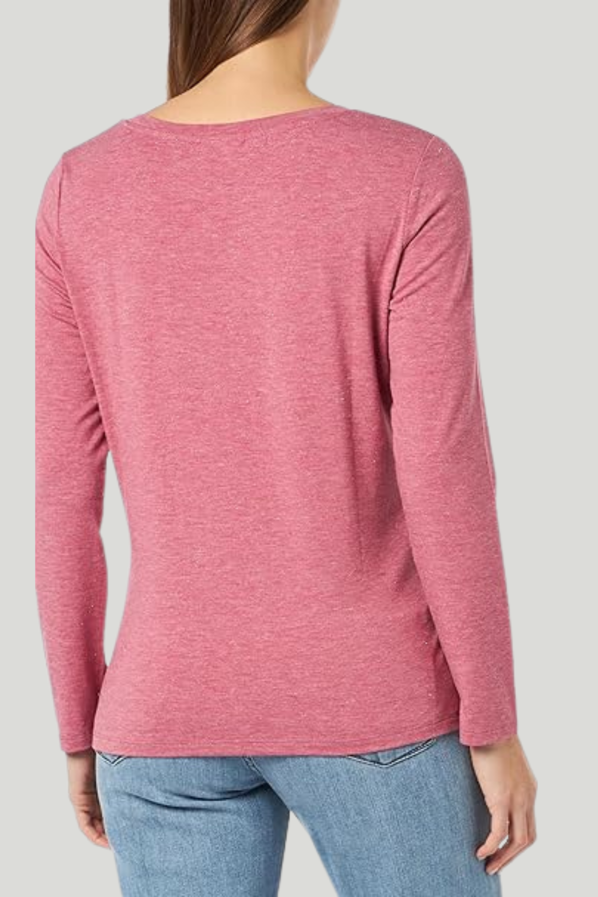 ICHI Rebel Long Sleeve Top - Pink