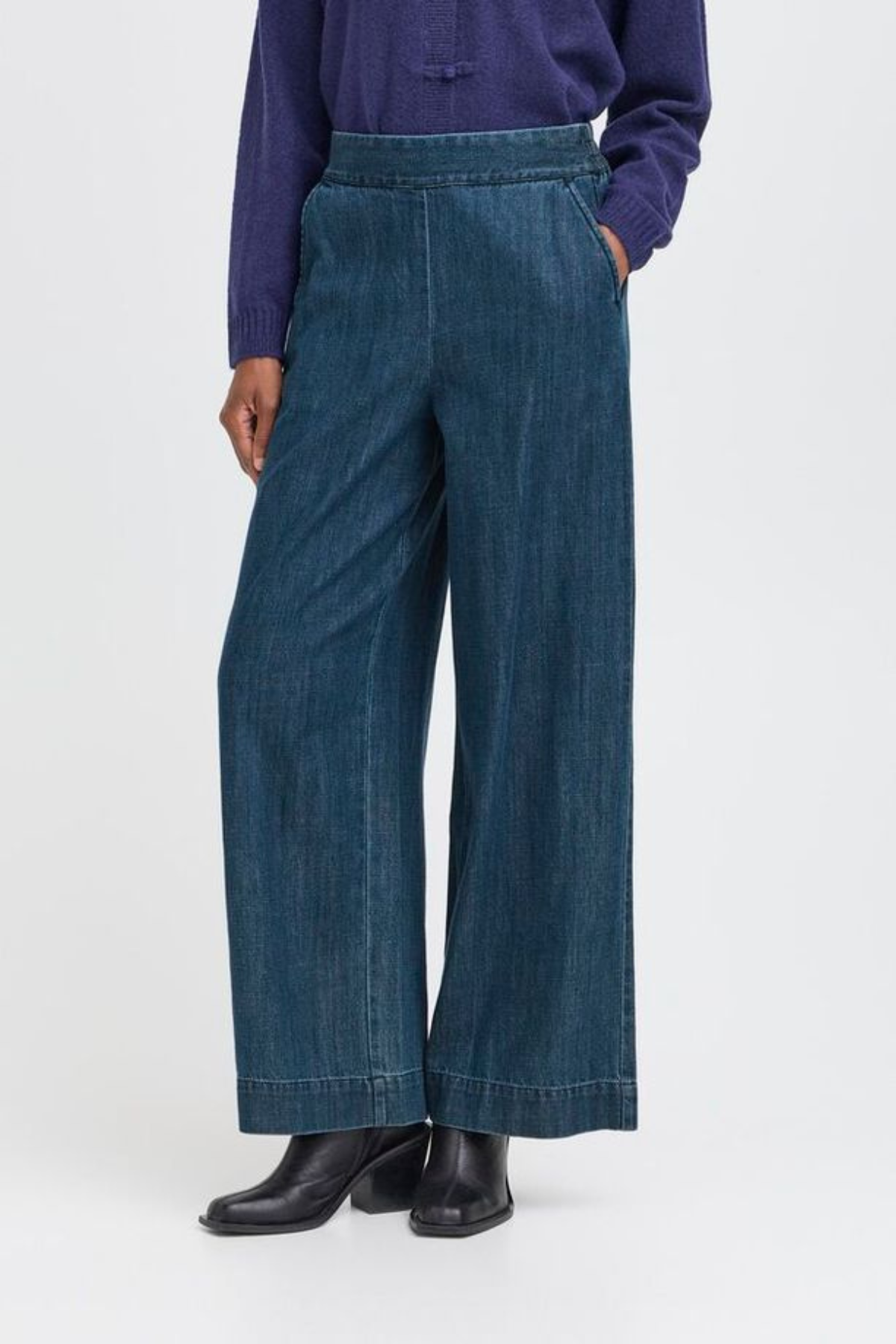 ICHI Aubery Wide Leg Pants