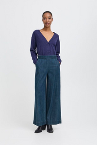 ICHI Aubery Wide Leg Pants