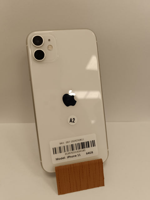 APPLE iPhone 11 64GB Refurbished - Unlocked - White