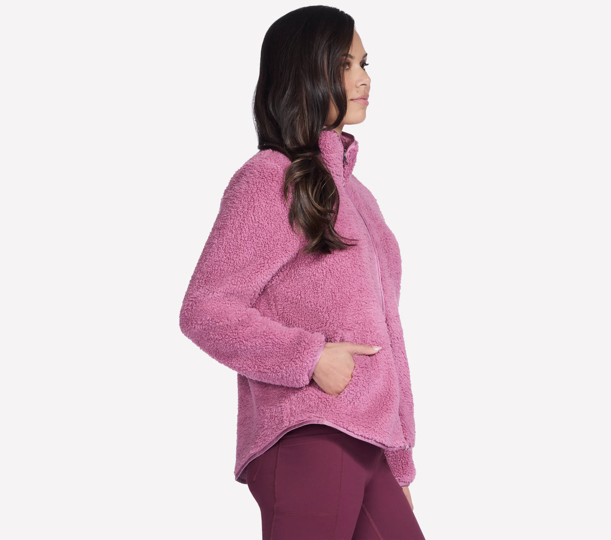 SKECHERS Skech-Sherpa Jacket - Pink