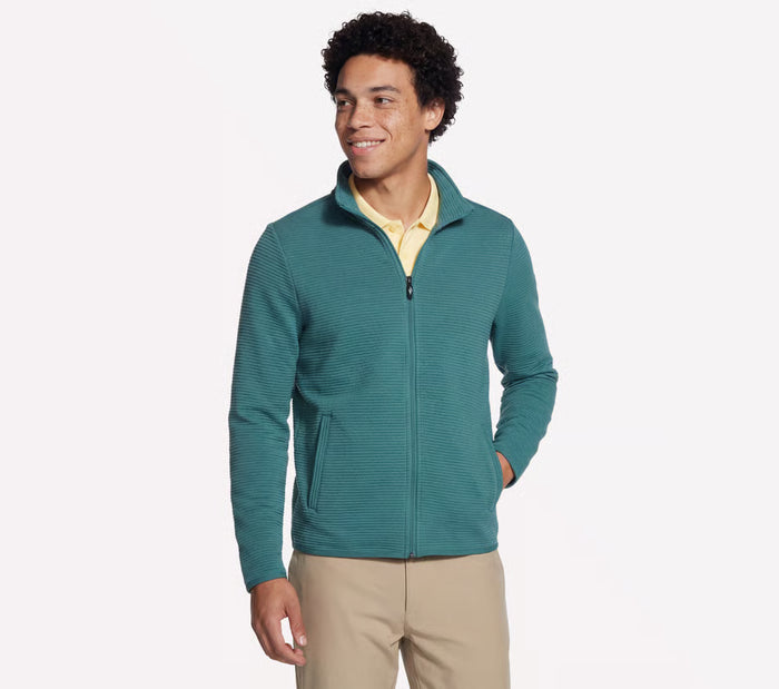 SKECHERS The Hoodless Hoodie Ottoman Jacket - Green
