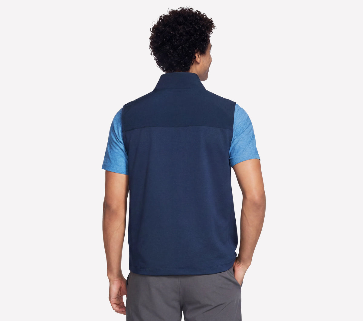 SKECHERS Men's Weekend Vest - Navy