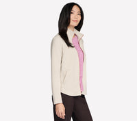 SKECHERS Go Walk Shine Jacket - Natural