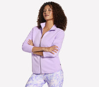 SKECHERS The GO WALK Shine Jacket - Purple