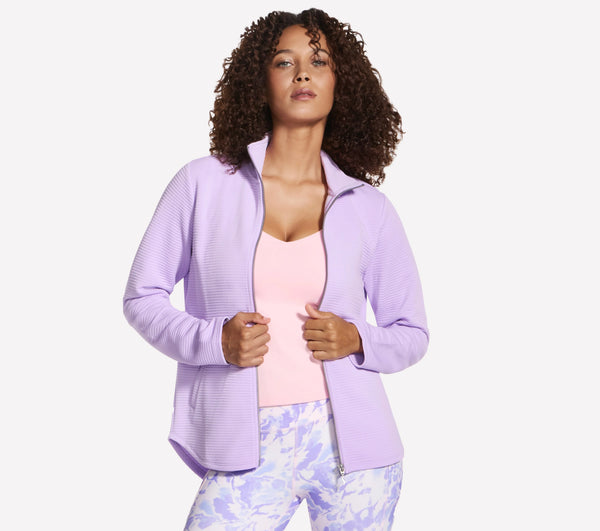 SKECHERS The GO WALK Shine Jacket - Purple