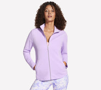 SKECHERS The GO WALK Shine Jacket - Purple