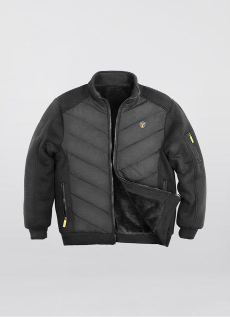 CARABOU Men's Cumbria Quilted Jacket - Black