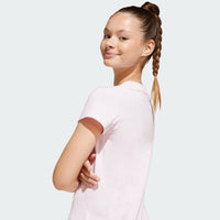 ADIDAS Essentials Logo T-Shirt - Pink