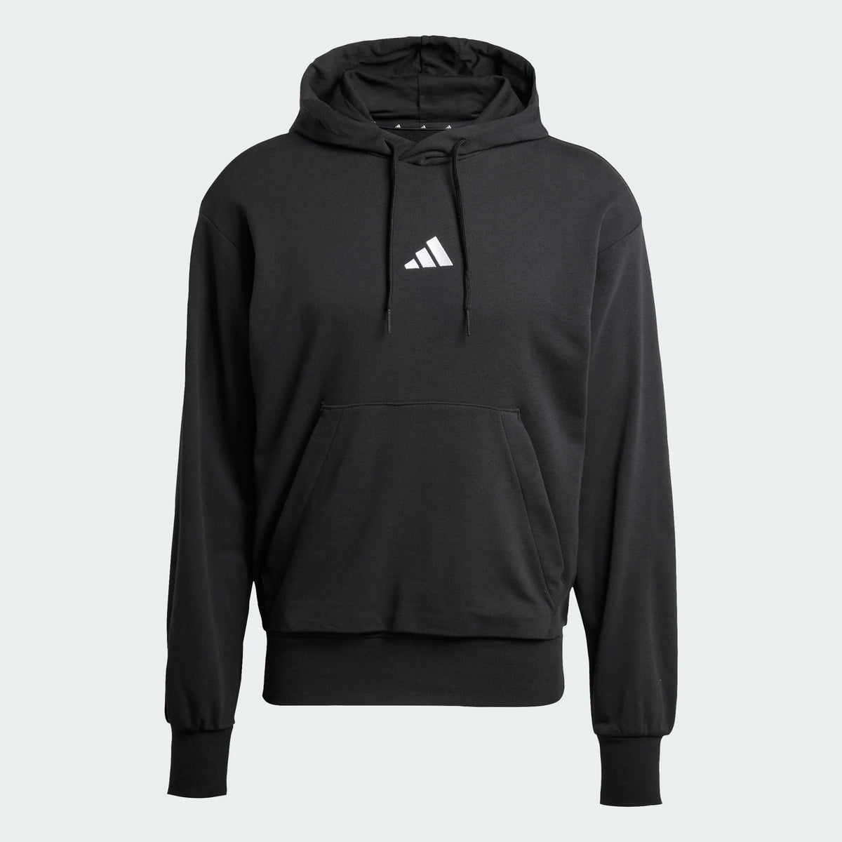ADIDAS Essentials Men's Feelcozy French Terry Hoodie - Black