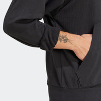 ADIDAS Essentials Men's Feelcozy French Terry Hoodie - Black