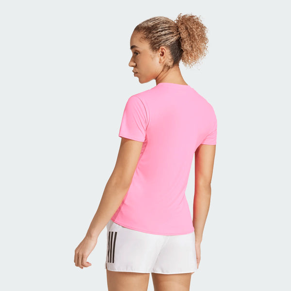 ADIDAS Adizero Essentials Running T-Shirt - Pink