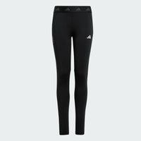 ADIDAS Girl's Techfit Logo Legging - Black | JF3756