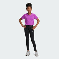 ADIDAS Girl's Techfit Logo Legging - Black | JF3756